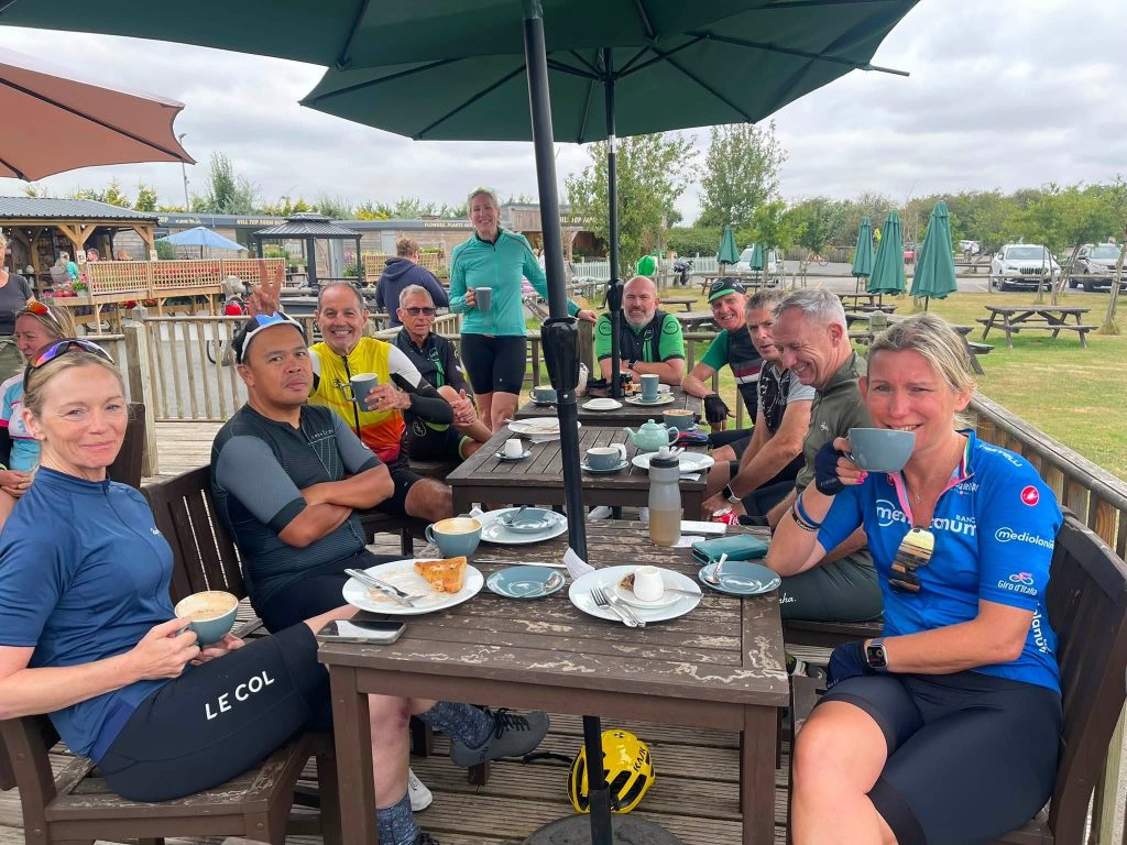 Club Ride to Hill Top, Asfordby